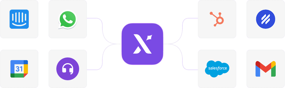 Real-time CRM sync illustration